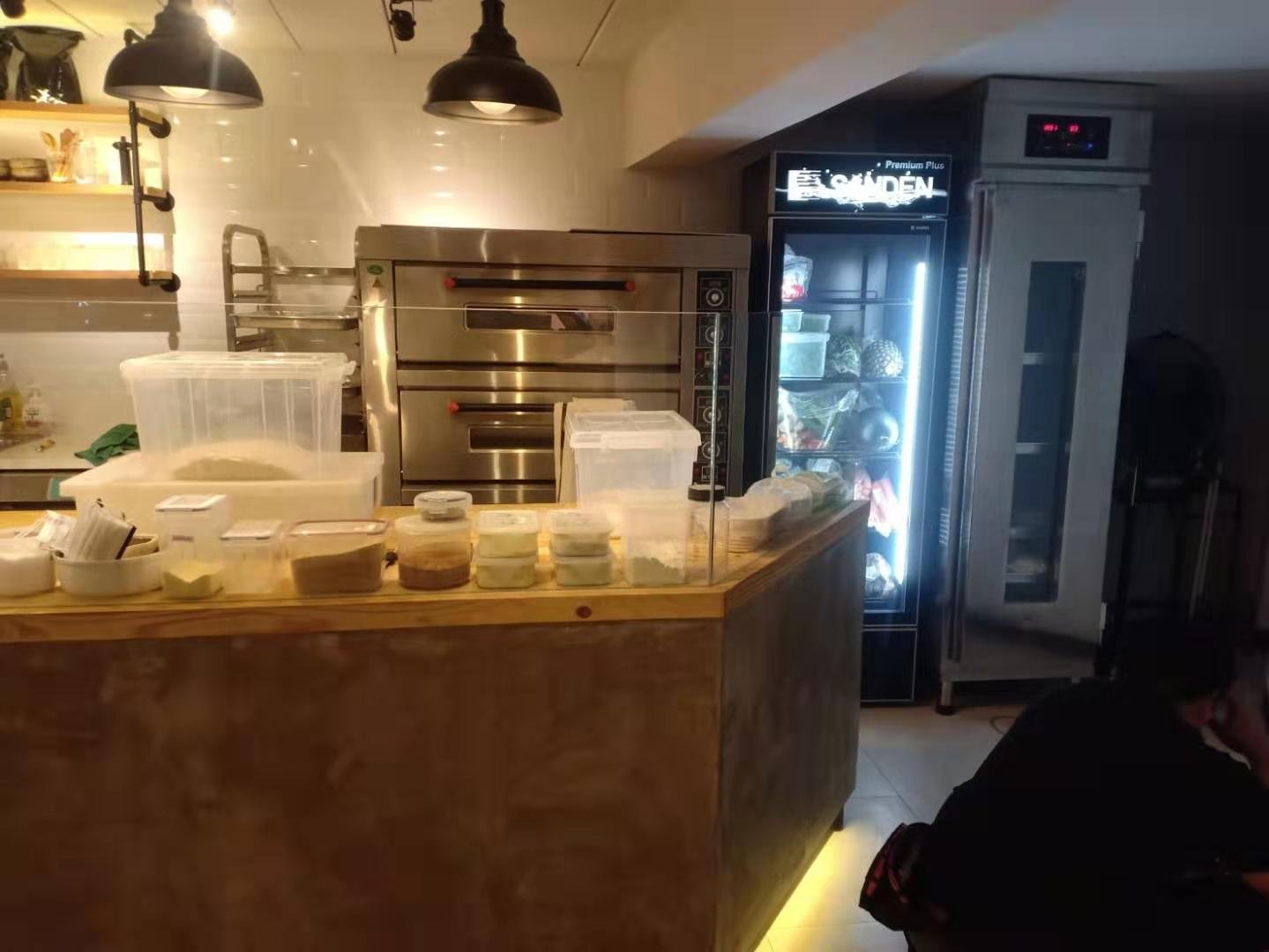 Commercial oven operating at an overseas bakery customer site