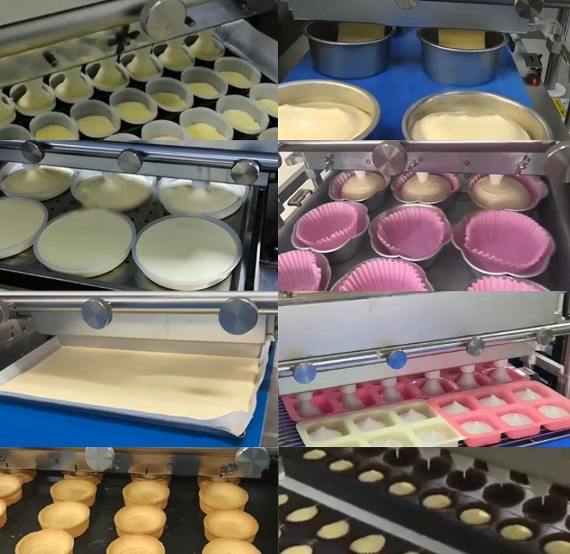 Bakery products for cake depositing applications